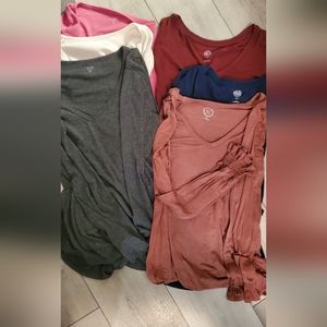 Bundle of long sleeve shirts